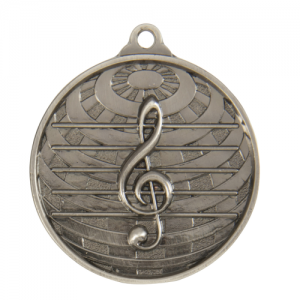 1073-44S Music Medal 50mm