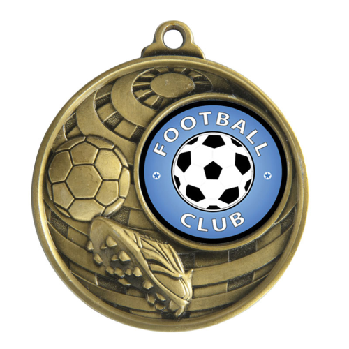 1073C-9G Soccer Medal