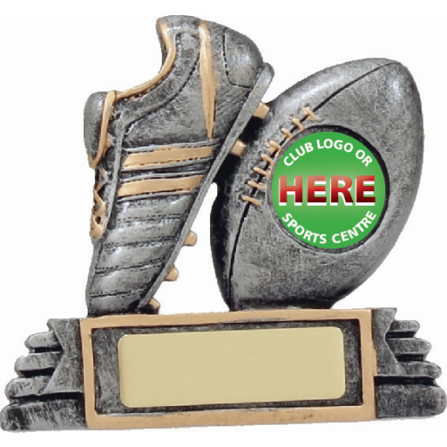 12031 Rugby Trophy 90mm