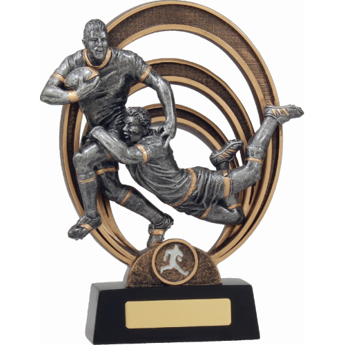 21313E Rugby Trophy 225mm