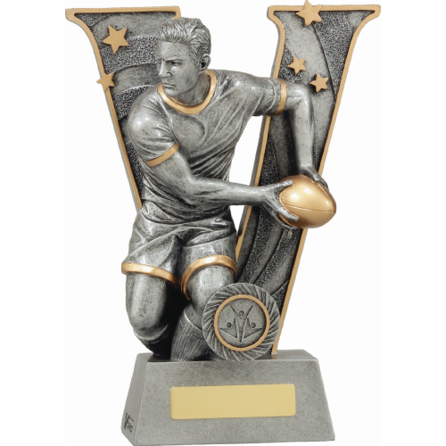 21413D Rugby Trophy 240mm