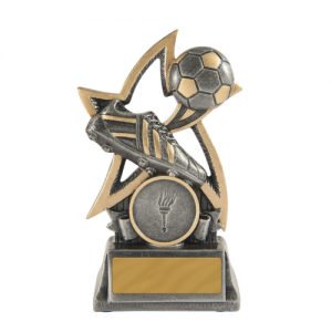628-9A Soccer Trophy 115mm