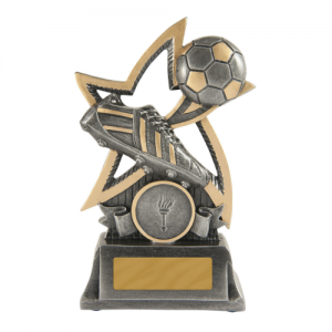 628-9B Soccer Trophy 135mm