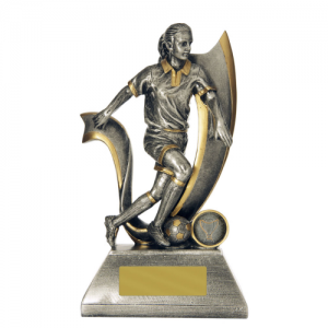 727-9FE Soccer Trophy 225mm