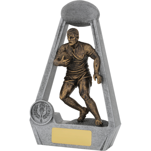 A1693D Rugby Trophy 180mm
