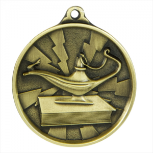 1070-KNOW-G Academic Medal 50mm