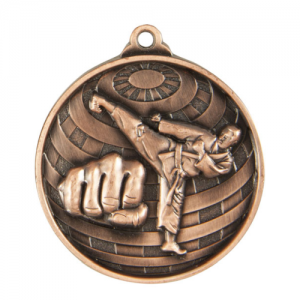 1073-11BR Martial Arts Medal 50mm