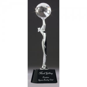 YJ360S Crystal Trophy 100x90x300mm